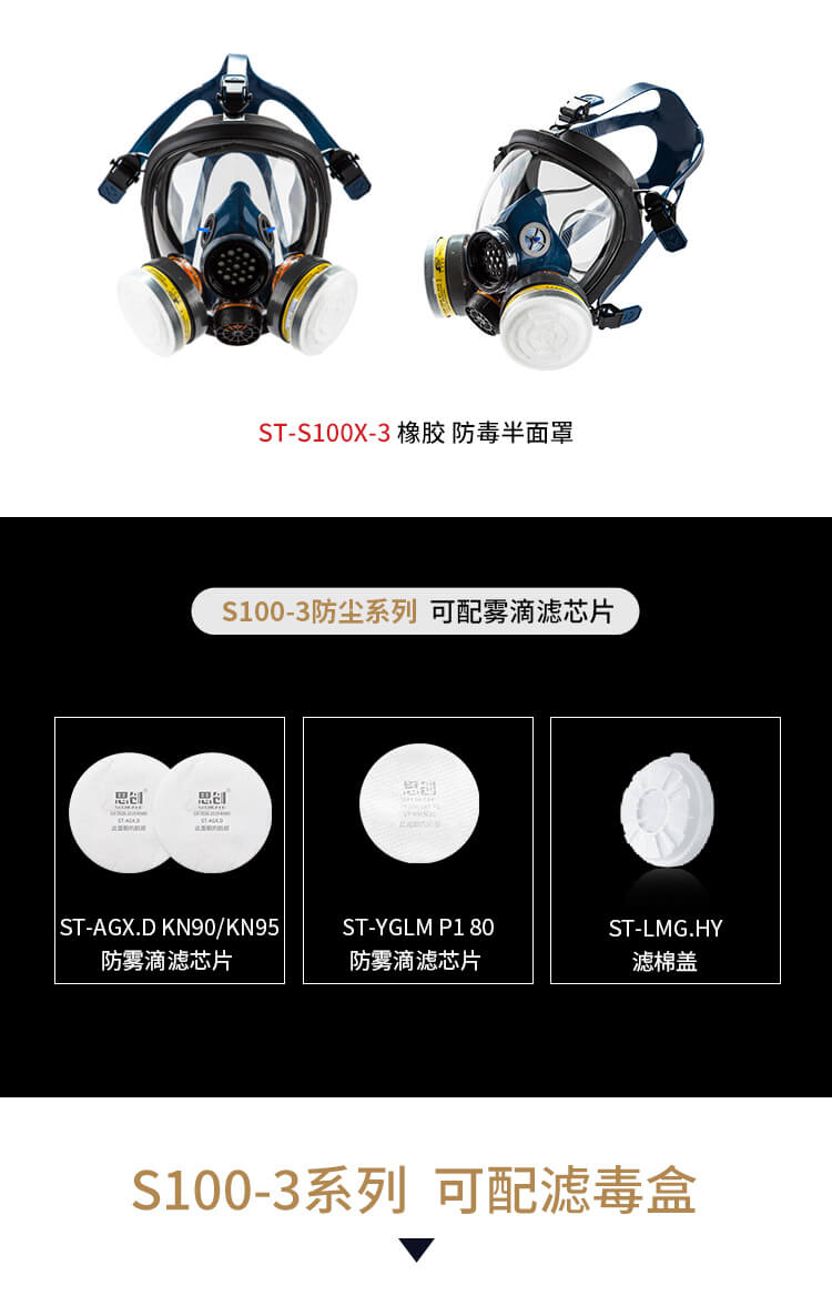 ST-S100-3 202防毒周全具-亚游国际