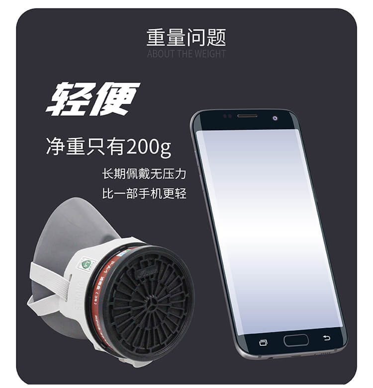 ST-FDLX防毒半面具（橡胶胶）含LDY3滤毒盒-亚游国际