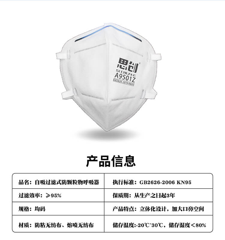 ST-A9501ZKN95防颗粒物呼吸器-亚游国际