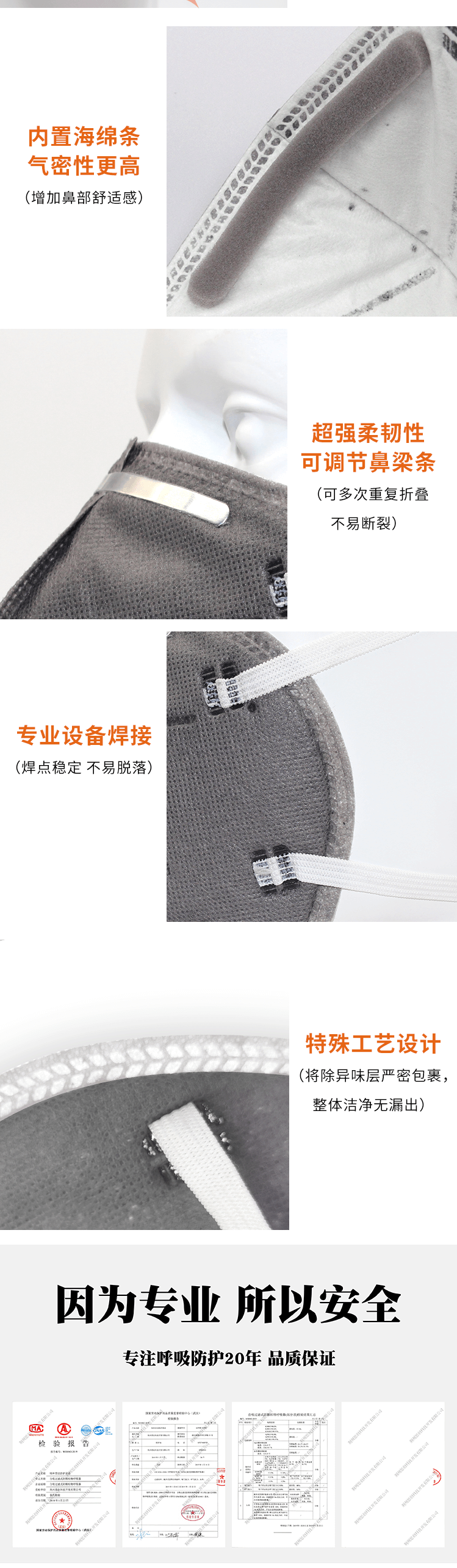 9511ProKN95随弃式活性炭带阀口罩-亚游国际
